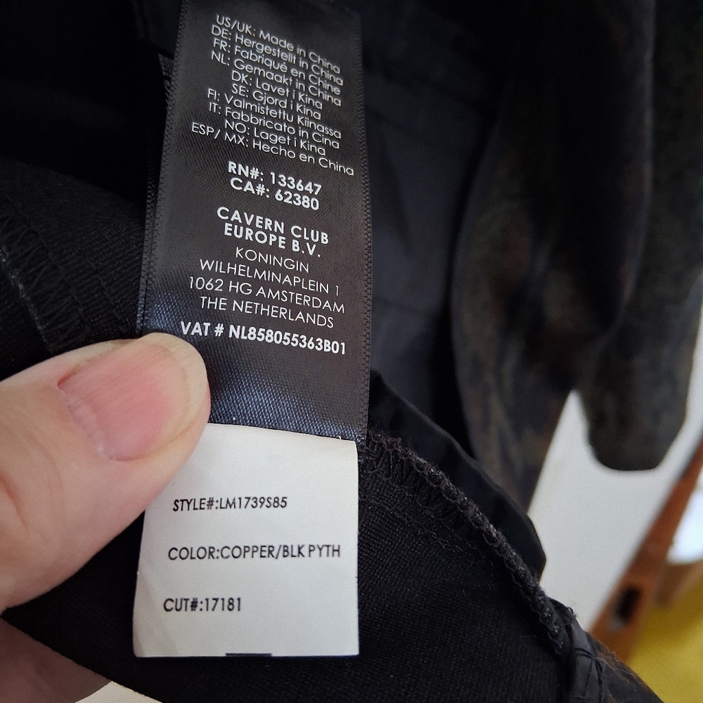 Liverpool LA Python Print Open Front Boyfriend Bl… - image 14